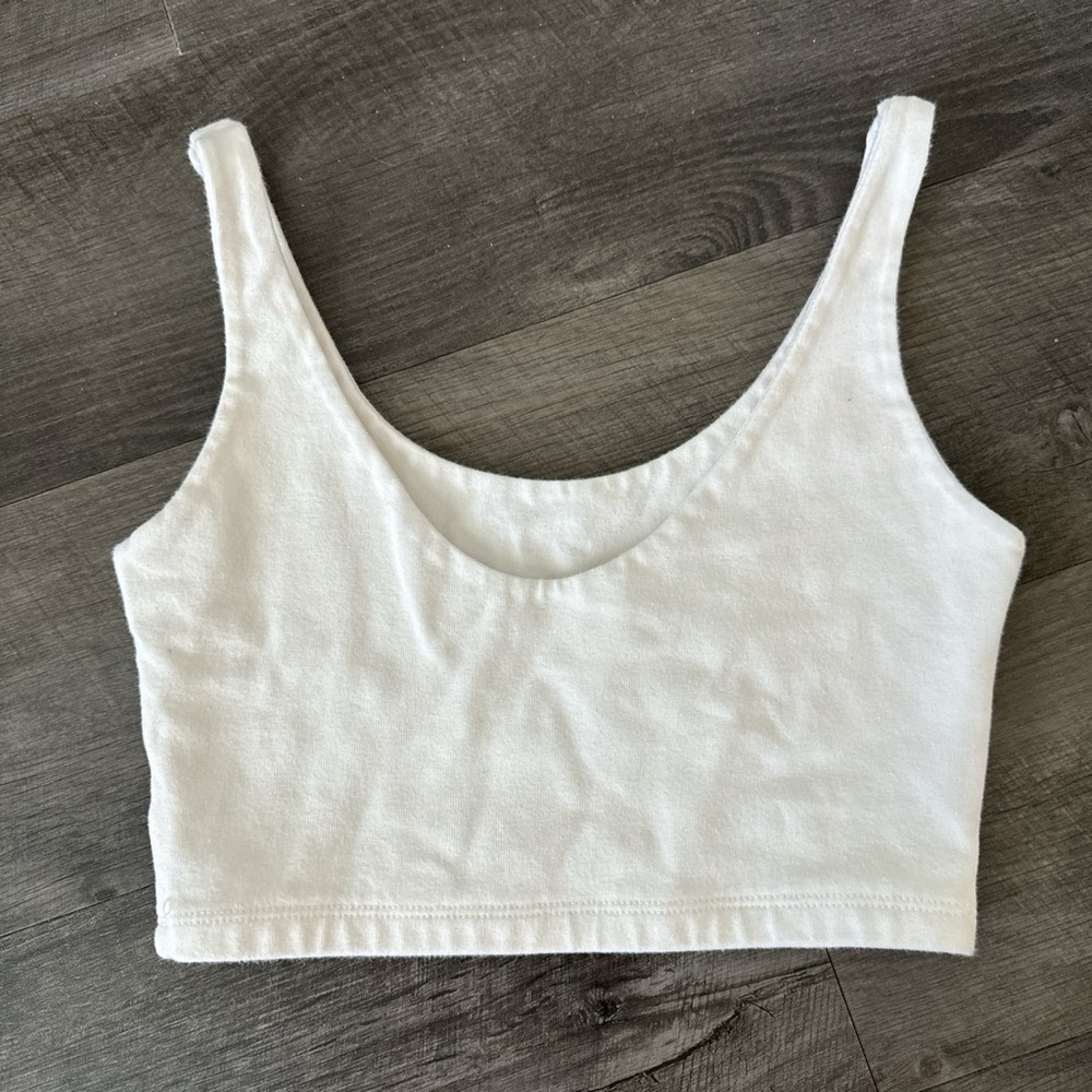 White tank top